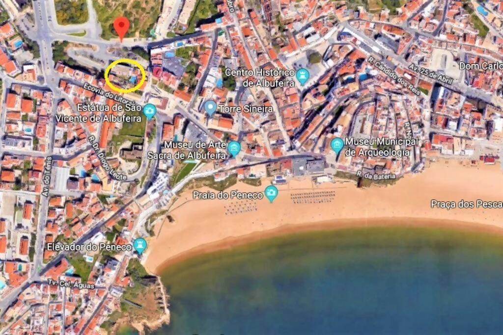 Apartamento Rosa Beach Old Town Albufeira Ngoại thất bức ảnh